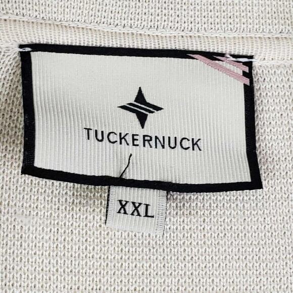 Tuckernuck Shirt Dress Eleonora Parisian Midi Womens XXL Career Preppy Ivory - Picture 4 of 9